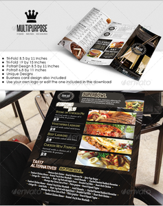 GraphicRiver - Menu Pack