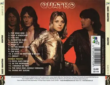 Suzi Quatro - Quatro (1974) {2011, Remastered}