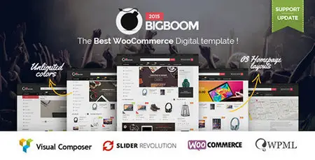 ThemeForest - Bigboom v1.1 - Responsive Ecommerce Wordpress Theme