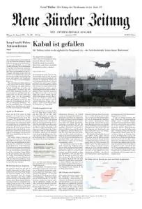 Neue Zürcher Zeitung International - 16 August 2021