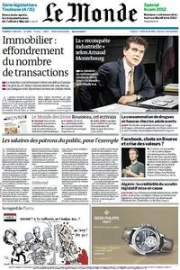 Le Monde et Suppléments du Vendredi 1er Juin 2012