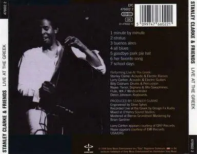 Stanley Clarke & Friends - Live At The Greek (1994) {Sony}