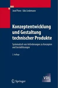 Konzeptentwicklung und Gestaltung technischer Produkte, 2. Auflage