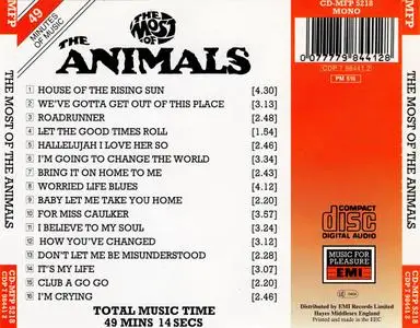 The Animals - The Most Of The Animals (1992)