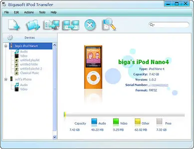 Bigasoft iPod Transfer 1.5.9.3744