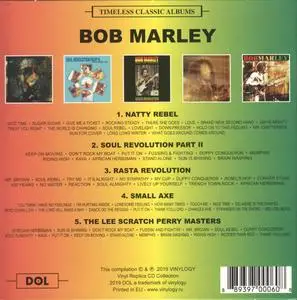 Bob Marley - Timeless Classic Albums (2019) {5CD Set Vinyl Replica CD Collection, Vinylogy DOLCD0465}