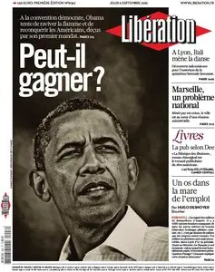 Libération du Jeudi 6 Septembre 2012