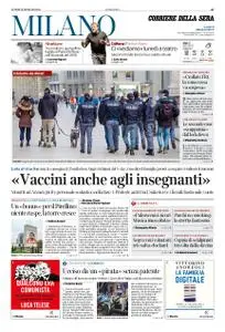 Corriere della Sera Milano – 18 gennaio 2021