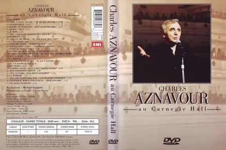 Charles Aznavour - Charles Aznavour au Carnegie Hall 1995 (2001)