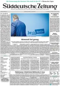 Süddeutsche Zeitung vom Mittwoch, 27. August 2014