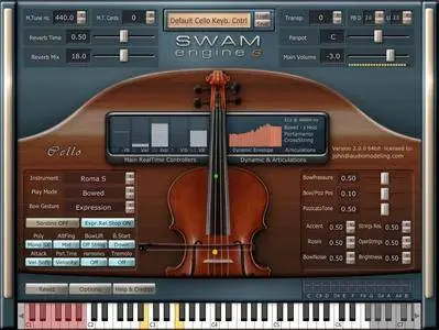 Audio Modelling SWAM engine - SWAM Cello v2.0.1 WiN