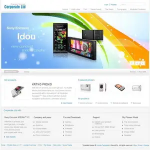 Joomla Template Gavick Corporate