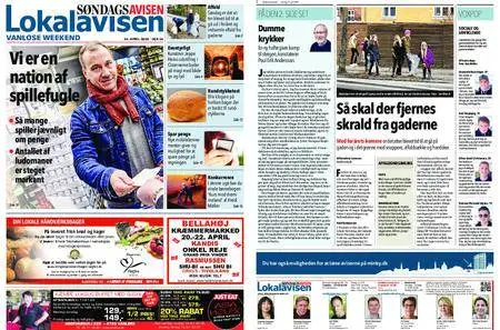 Lokalavisen Vanløse Søndagsavisen – 20. april 2018