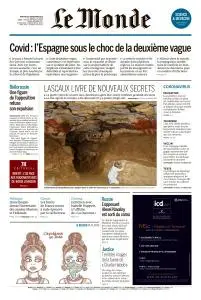 Le Monde du Mercredi 9 Septembre 2020
