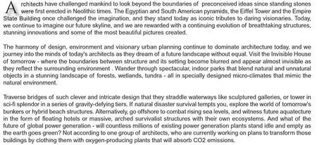 Future Architecture: A Journey Into the Architectural Future of the World