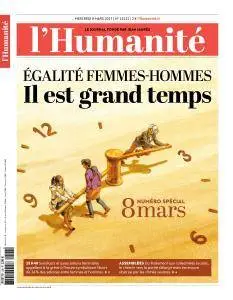 L'Humanité du Mercredi 8 Mars 2017