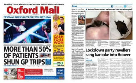 Oxford Mail – July 25, 2022