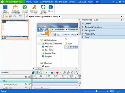 ActivePresenter Professional 5.5.1 Multilingual Portable