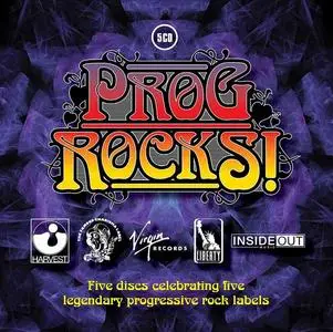 V.A. - Prog Rocks! Five Discs Celebrating Five Legendary Prog Rock Labels [5CD Box Set] (2013) (Repost)