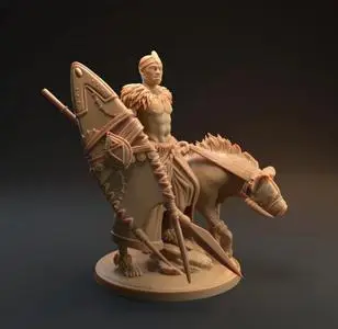 The Dragon Trappers Lodge Savannah Set Kiptanu  3D Print Model