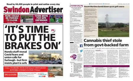 Swindon Advertiser – January 20, 2021