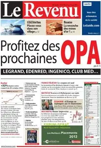 Le Revenu Hebdo Bourse 1178 - 8 au 14 Juin 2012