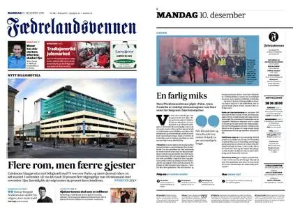 Fædrelandsvennen – 10. desember 2018
