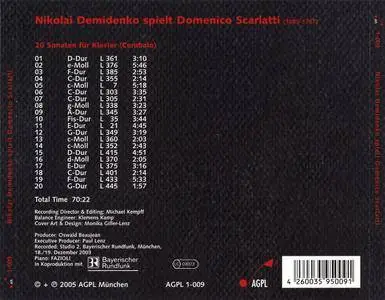 Nikolai Demidenko - Domenico Scarlatti: 20 Keyboard Sonatas (2005)