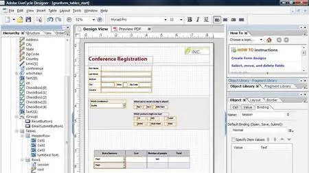 Acrobat 9 Pro: Creating Forms