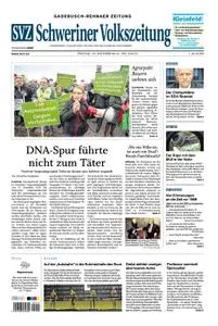 Schweriner Volkszeitung Gadebusch-Rehnaer Zeitung - 18. Oktober 2019