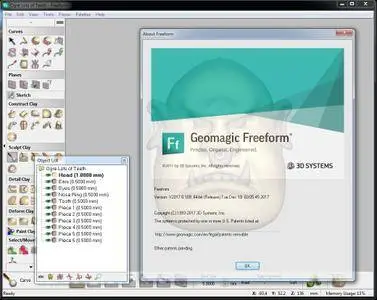 Geomagic Freeform (Plus) 2017.0.109