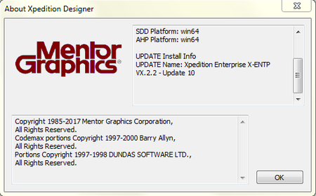 Mentor Graphics Xpedition Enterprise VX.2.2 Update10
