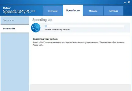 Uniblue Speed Up My PC 2010 4.2.1.1