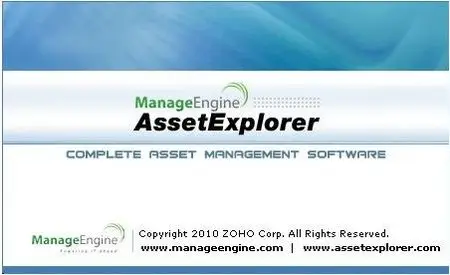 Zoho ManageEngine Asset Explorer v5.6.0.5606