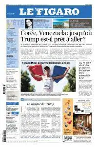 Le Figaro du Lundi 14 Août 2017