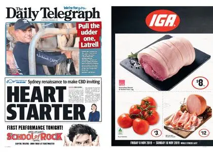 The Daily Telegraph (Sydney) – November 08, 2019