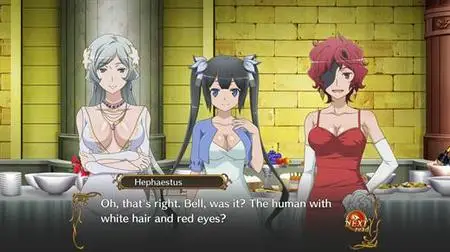 Is It Wrong to Try to Pick Up Girls in a Dungeon Infinite Combate (2020)