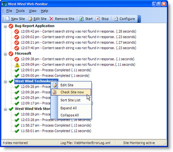 West Wind Web Monitor 3.43