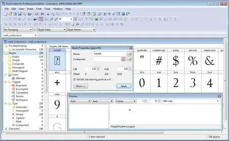 High-Logic FontCreator Professional Edition 9.1.0.1978