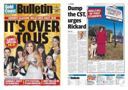 The Gold Coast Bulletin – August 04, 2014