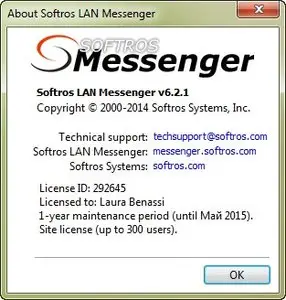 Softros LAN Messenger 6.2.1 DC 20.05.2014