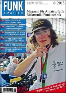 Funkamateur - Fachmagazin für Amateurfunk, Elektronik und Funktechnik August 08/2013