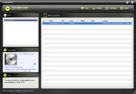 NoteBurner 2.25