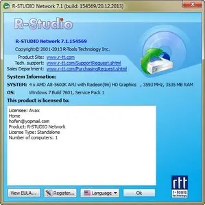 R-Studio 7.1 Build 154569 Network Edition