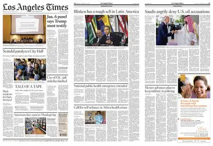 Los Angeles Times – October 14, 2022