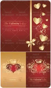 Stock Vector - Valentine Design 1506
