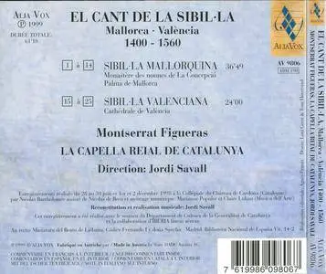 Jordi Savall & Montserrat Figueras - El Cant de la Sibil-la, Mallorca & Valencia, 1400-1560 (1999) {Alia Vox AV9806}