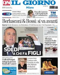 IL GIORNO DEL 09 NOVEMBRE 2010