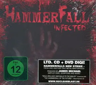 HammerFall - Infected CD+DVD (2011)