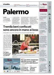 la Repubblica Palermo - 21 Dicembre 2017